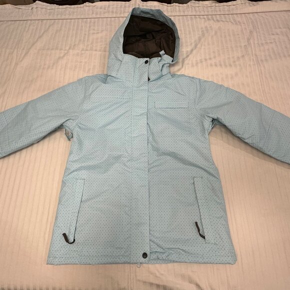 🍁. NWT PULSE GIRLS SNOW SKI WATERPROOF JACKET COAT SIZE YOUTH L.🍁
